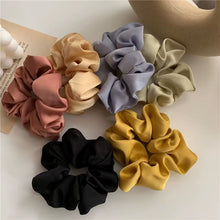 Satin Silk Scrunchie Hair Tie