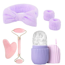 6-Piece Ice Roller & Facial Massage Tool Set - Cooling Skincare Kit