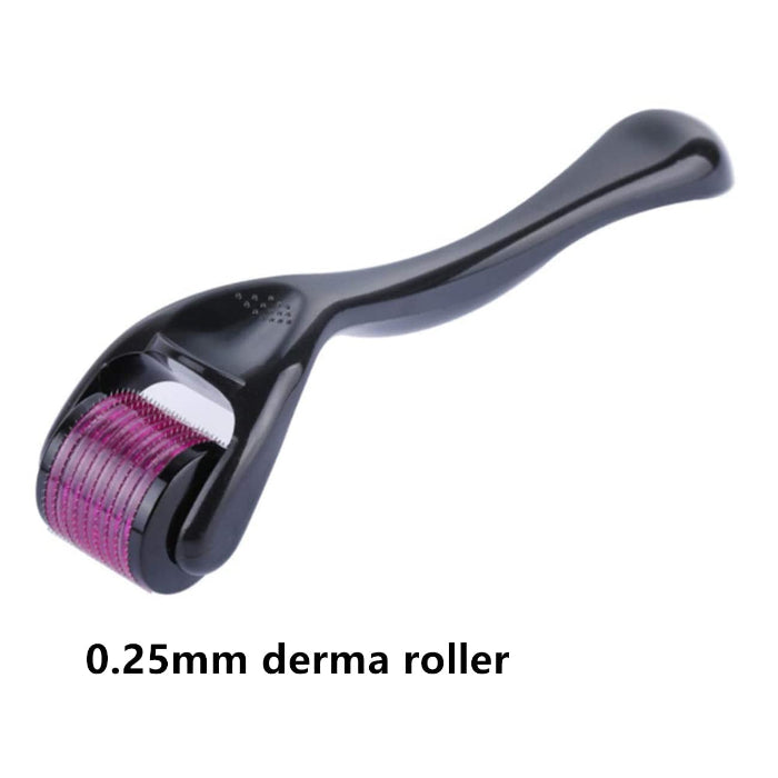 Derma Roller 0.25Mm Microneedle Roller for Beard Hair Skin Face Microneedling Roller