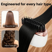 Mini Cordless USB Rechargeable Hair Straightener Brush