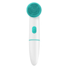 2-In-1 Sonic Facial Cleansing Brush - Silicone Pore Cleanser