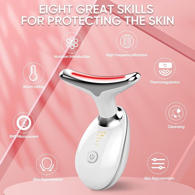 7-in-1 LED Face & Neck Sculpting Massager