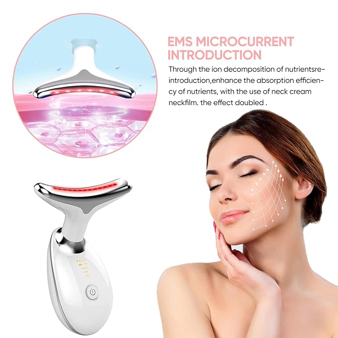 7-in-1 LED Face & Neck Sculpting Massager