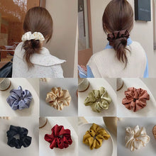 Satin Silk Scrunchie Hair Tie