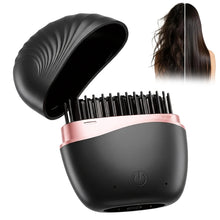 Mini Cordless USB Rechargeable Hair Straightener Brush