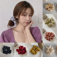 Satin Silk Scrunchie Hair Tie