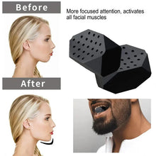 2Pcs 50/60Lbs Jaw Exerciser Redefine Jawline Trainer Double Chin Jawliner Facial Chew Bite Muscle Anti-Stress Face Fitness Ball